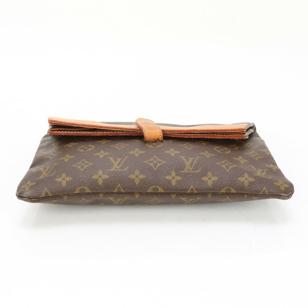 Louis Vuitton Monogram Pochette Priant M51805 Leather Second Bag Clutch Pouch... - Picture 6 of 14